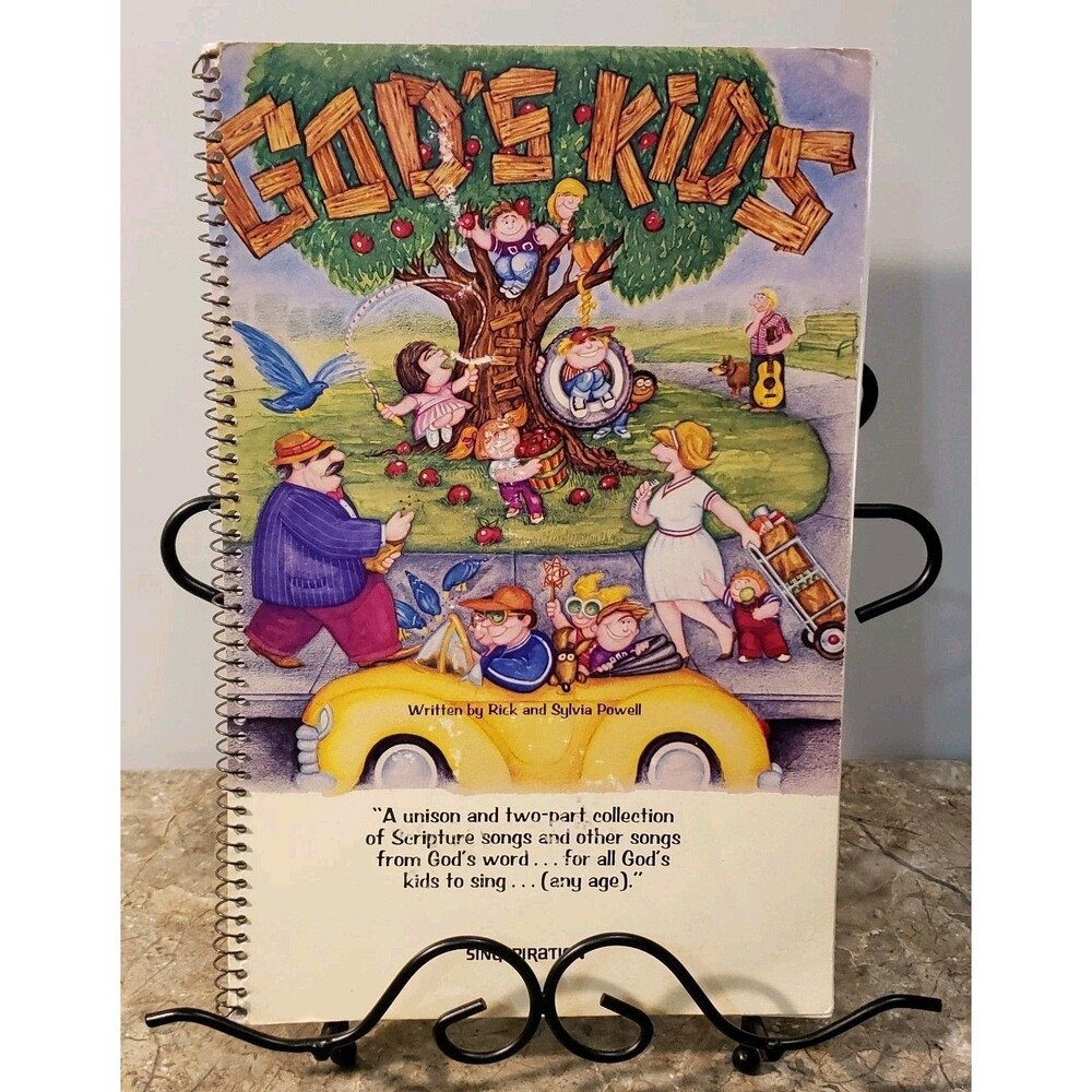 God's Kids Vocal Selections by Rick and Sylvia Powell Songbook 1978 Paperback!!!